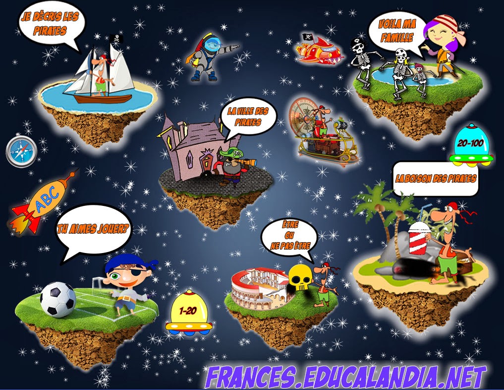 Educalandia con temática pirata